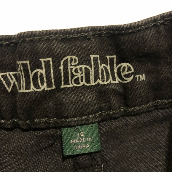 wild fable high rise black shorts - Picture 6 of 8